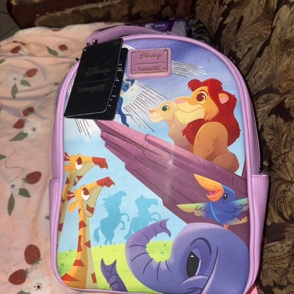 Disney Lion King Purple Adventure Backpack